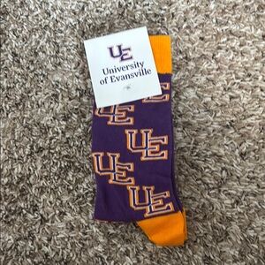 University of Evansville Socks